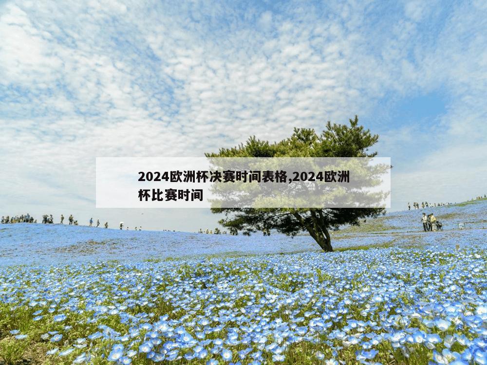 2024欧洲杯决赛时间表格,2024欧洲杯比赛时间